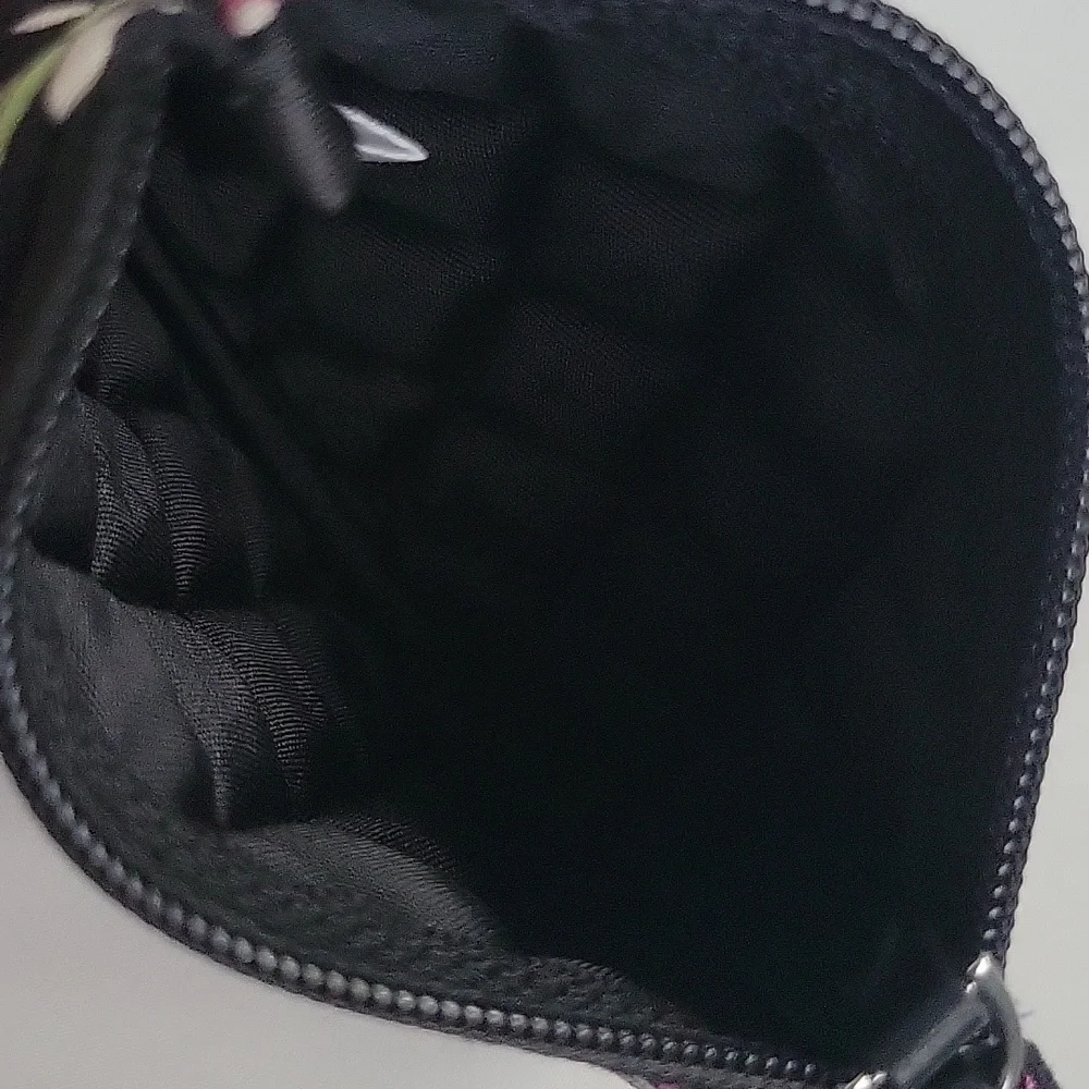 Vera Bradley Black Paisley Women's Wallet - Picture 4 of 5